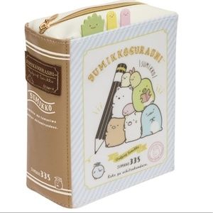 San-X Sumikko Gurashi Textbook Looking Pouch